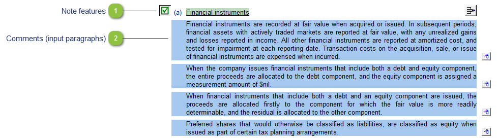 Financial instruments policy 2 