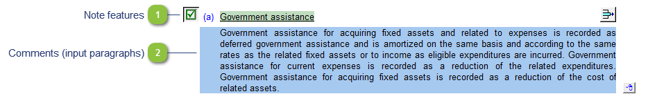 Government assistance policy