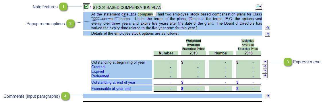 KP7 - Stock based compensation plan