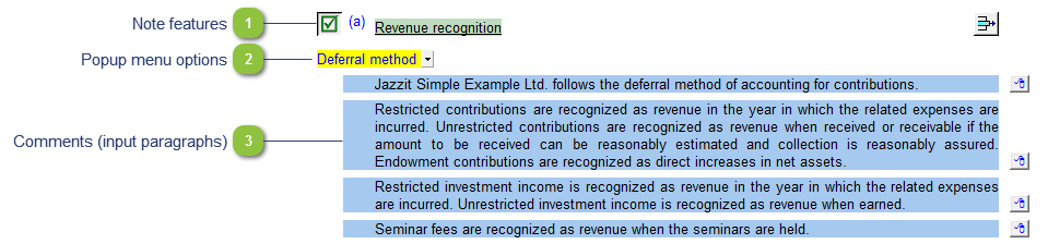 Revenue recognition (Not for Profit)