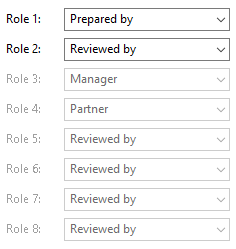 2. Role 1-8 Labels