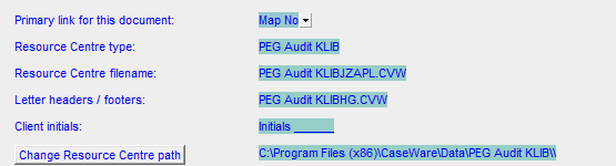 1. Document settings