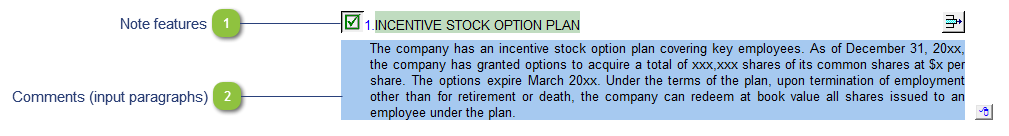 Incentive stock option plan