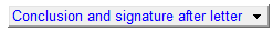 7. Move signature below ratios