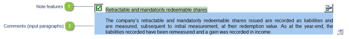 Retractable and mandatorily redeemable shares policy